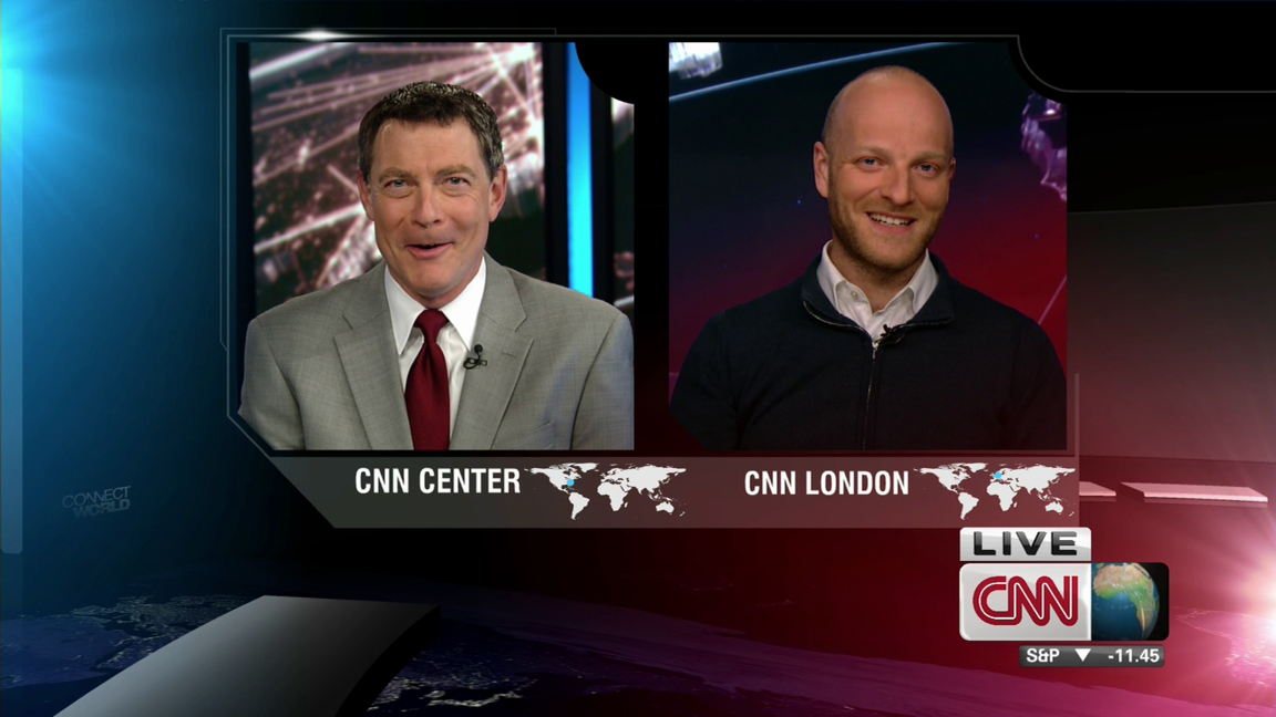 James Frater Media Ben Saunders CNN Studio
