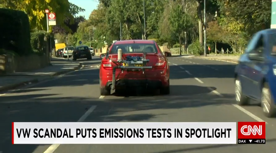 James Frater Media CNN Emissions Testing