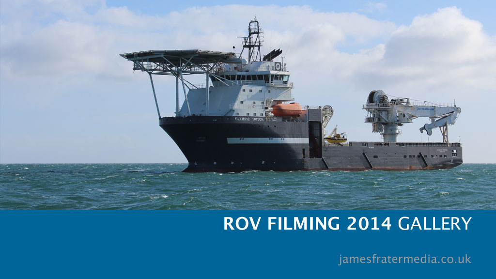 James Frater Media ROV Filming